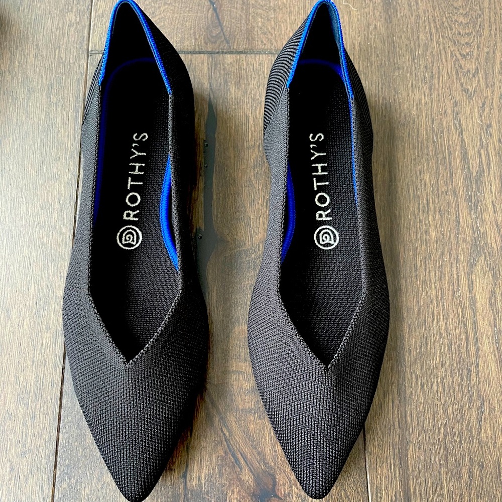 ROTHY’S Black Flat